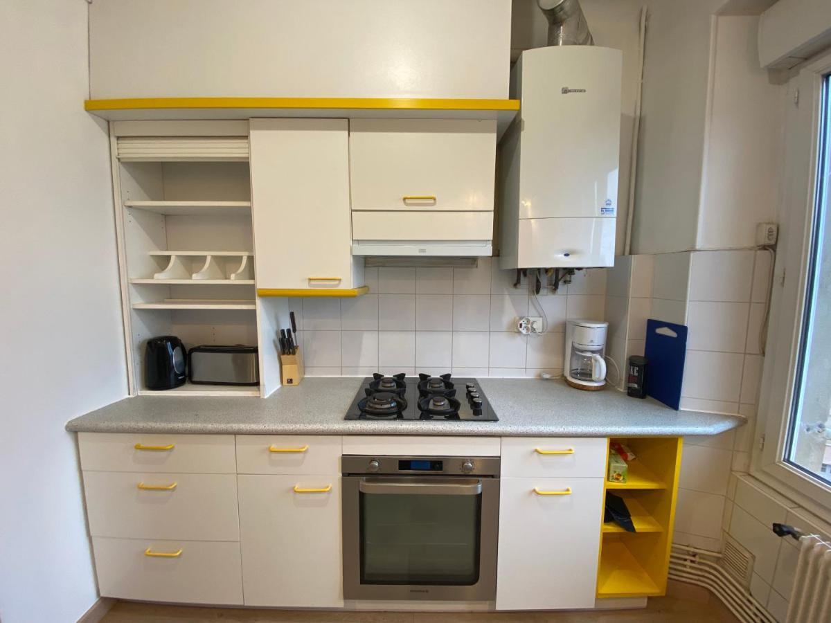 Appartement T4 Cite Cardaillac, Parking Prive, Wifi 罗德兹 外观 照片