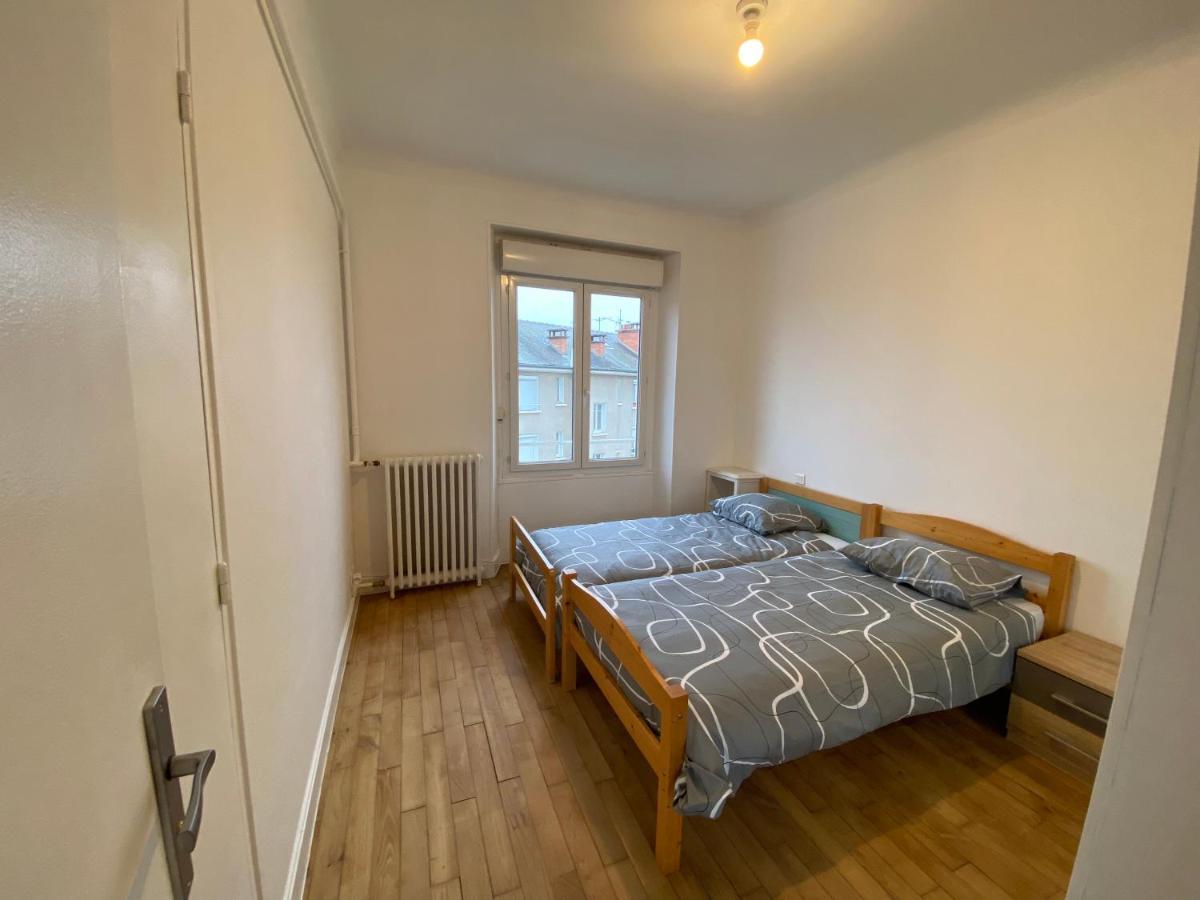 Appartement T4 Cite Cardaillac, Parking Prive, Wifi 罗德兹 外观 照片