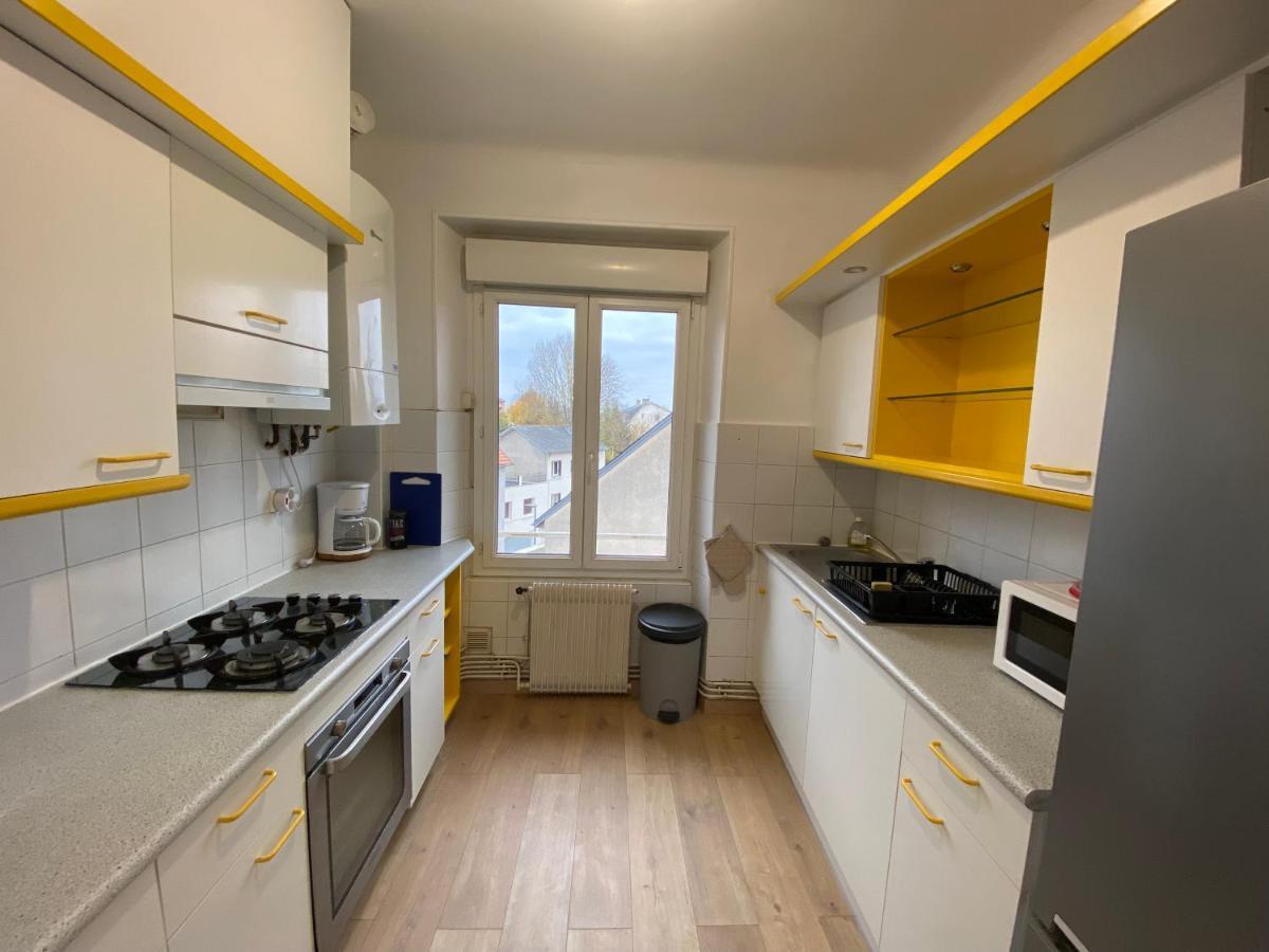 Appartement T4 Cite Cardaillac, Parking Prive, Wifi 罗德兹 外观 照片